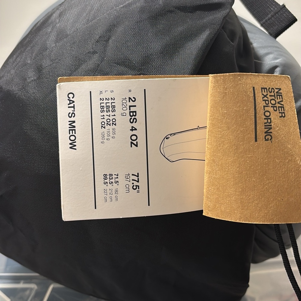 The North Face Black Cat's Meow Sleeping Bag
